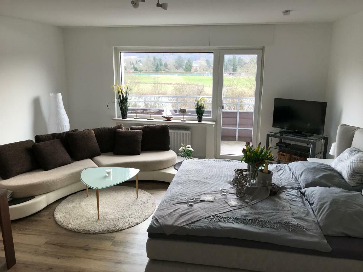 Ferienwohnung Weserblick-Hameln ハーメルン エクステリア 写真